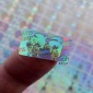 【厂家定做】激光防伪标签 电脑版商标打码