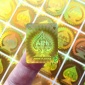 定做 扑克牌防伪标签 光刻版 一次性 商标贴纸